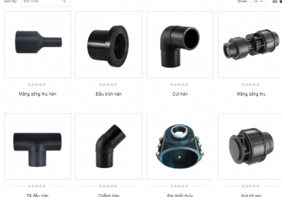 Các loại phụ kiện ống HDPE