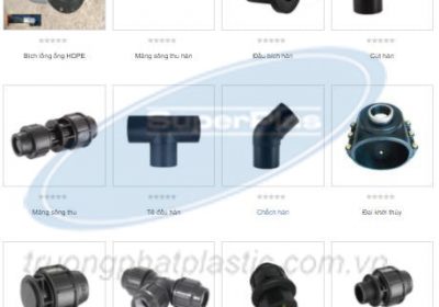 Phụ kiến ống HDPE SuperPlas.